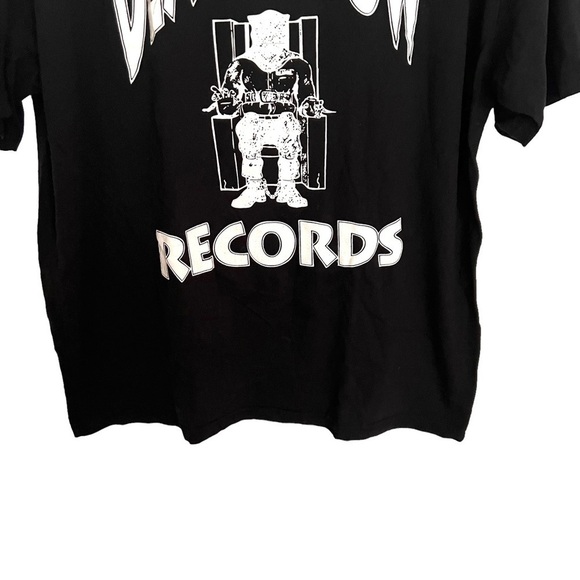 HNH Apparel Black Death Row Records T Shirt Tee XL - Picture 4 of 6